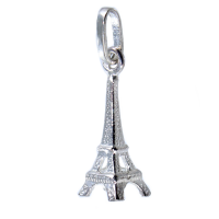 Pendentif Argent Tour Eiffel - Taille 2 