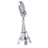 Pendentif&nbsp;Argent&nbsp;Tour Eiffel - Taille 1 