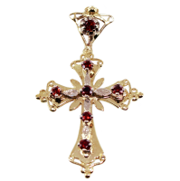 Croix Arlésienne - Taille 1 Or Bicolore