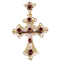 Croix Arlésienne - Taille 2 Or Bicolore 