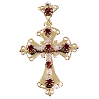 Croix Arlésienne - Taille 2 Or Bicolore 