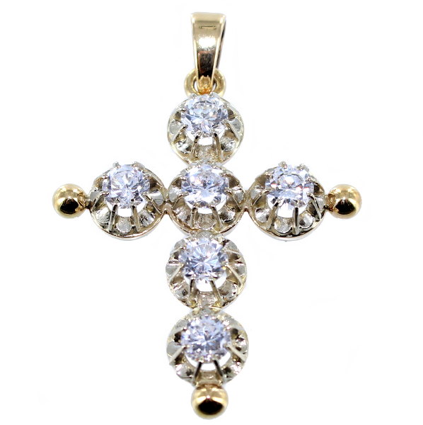 Croix Provençale - Taille 8 Or Jaune 