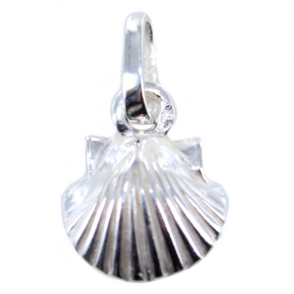 Pendentif Argent Coquille Saint Jacques - Taille 1 