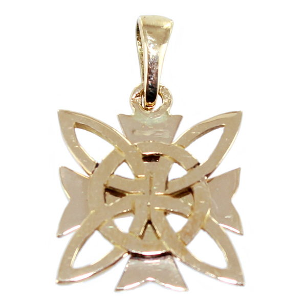 Pendentif Or Jaune Symbole Conques - Taille 2 