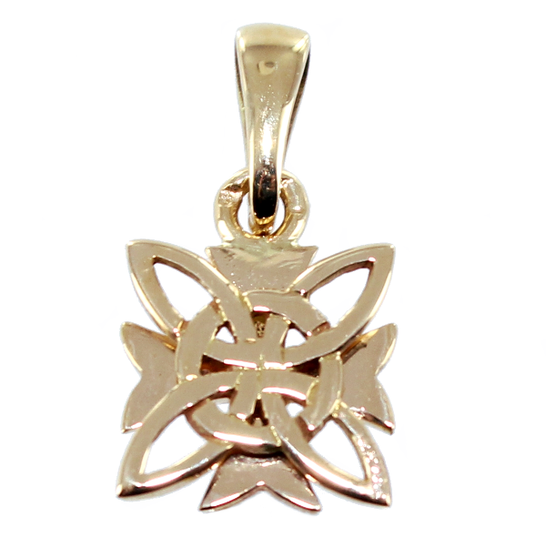 Pendentif Or Jaune Symbole Conques - Taille 1 