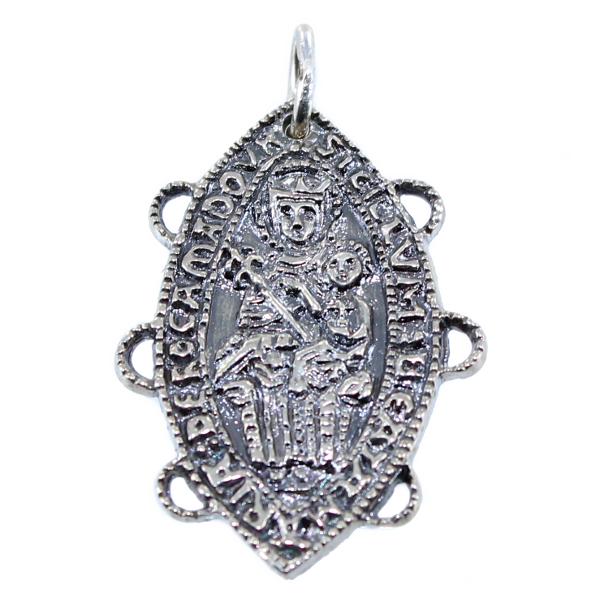 Pendentif Argent Sportelle - Notre Dame de Rocamadour 