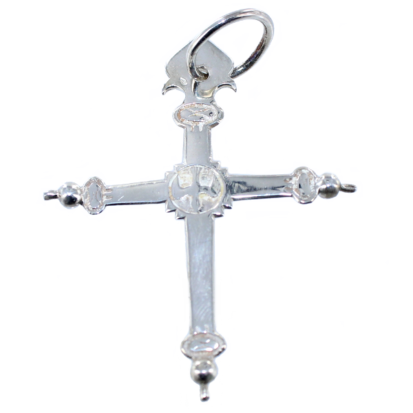 Croix Jeannette traditionnelle - Taille 5 Argent 
