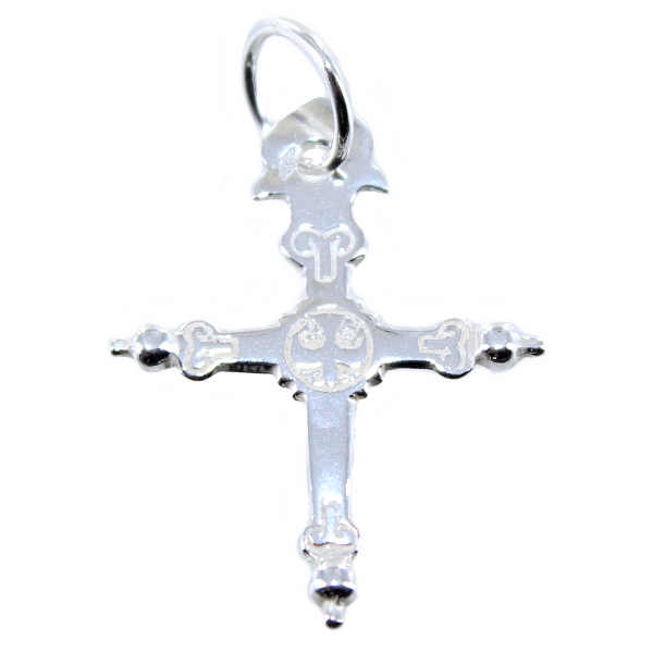 Croix Jeannette traditionnelle - Taille 2 Argent 