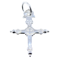 Croix Jeannette traditionnelle - Taille 2 Argent 