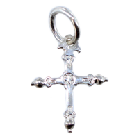 Croix Jeannette traditionnelle - Taille 1 Argent 