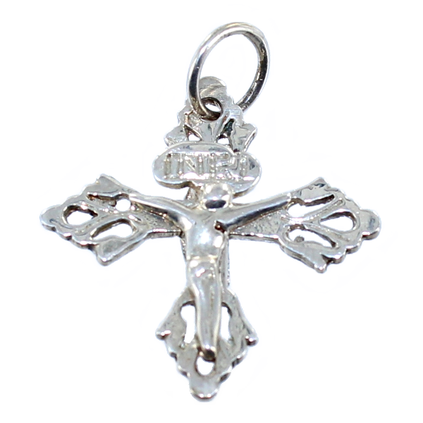 Croix grille de Chambéry allongée - Taille 1 Argent 