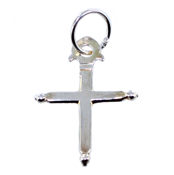 Croix plate - Taille 3 Argent 