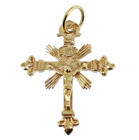 Croix de Valloire - Taille 3 Or Jaune 