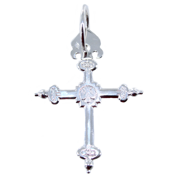 Croix Jeannette traditionnelle - Taille 4 Argent 