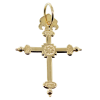 Croix Jeannette traditionnelle - Taille 4 Or Jaune