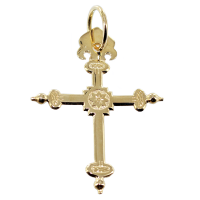 Croix Jeannette traditionnelle - Taille 4 Or Jaune 