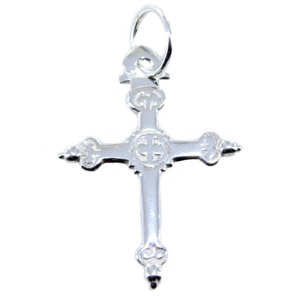Croix Jeannette traditionnelle - Taille 3 Argent 
