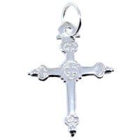Croix Jeannette traditionnelle - Taille 3&nbsp;Argent 