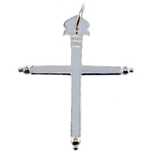Croix Plate - Taille 5 Argent 