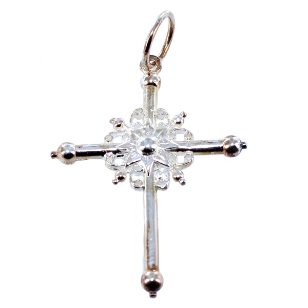 Croix de Bourg Saint Maurice - Taille 2 Argent 