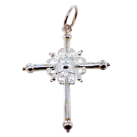 Croix de Bourg Saint Maurice - Taille 2 Argent 