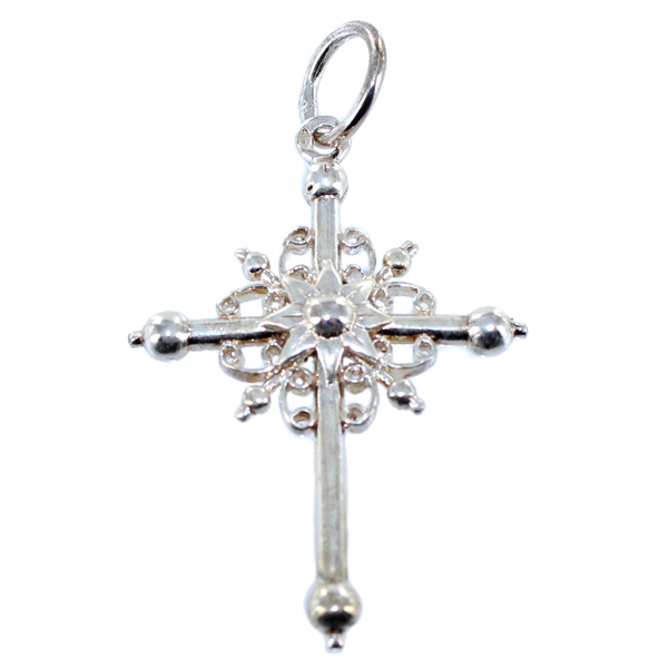 Croix de Bourg Saint Maurice - Taille 1 Argent 