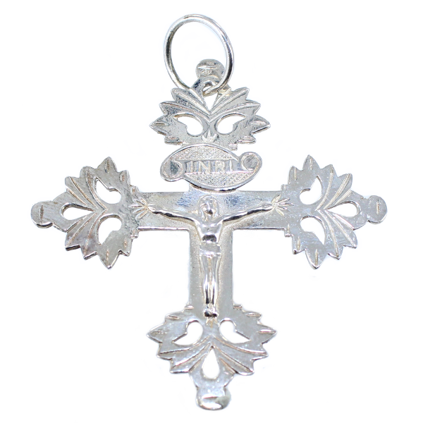 Croix grille de Chambéry - Taille 7 Argent 