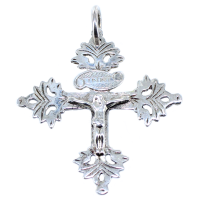 Croix grille de Chambéry - Taille 4 Argent 
