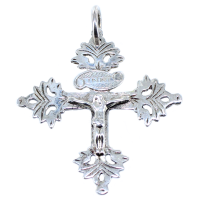 Croix grille de Chambéry - Taille 4 Argent 