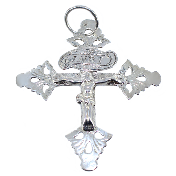 Croix grille de Chambéry - Taille 6 Argent 