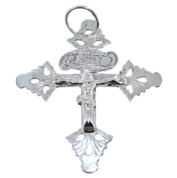 Croix grille de Chambéry - Taille 6 Argent 