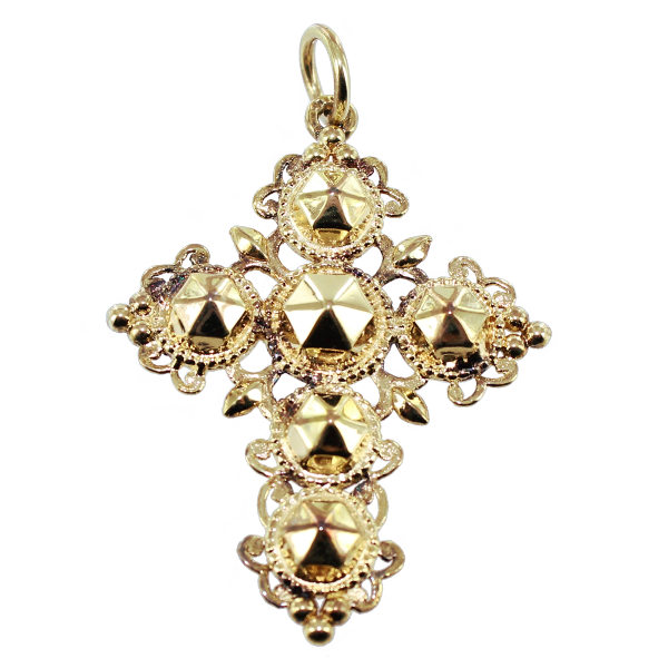 Croix de Haute Maurienne - Taille 3 Or Jaune 