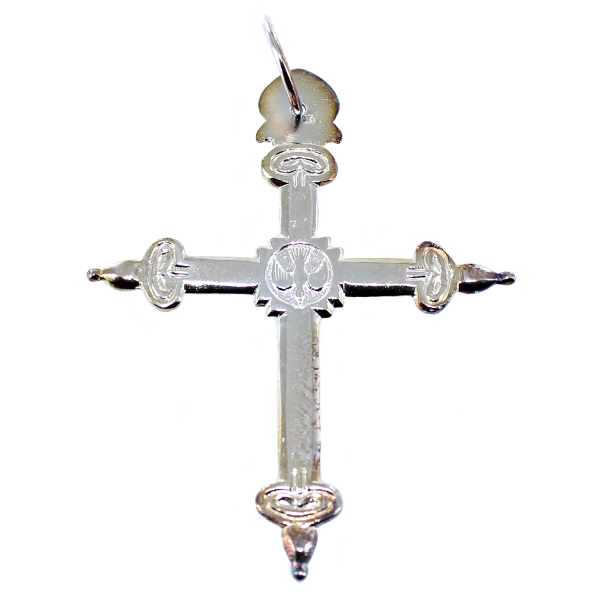 Croix Jeannette à pointe - Taille 4 Argent 