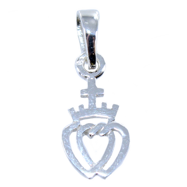 Pendentif Argent Coeur Vendéen - Taille 1 