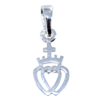 Pendentif Argent Coeur Vendéen - Taille 1 