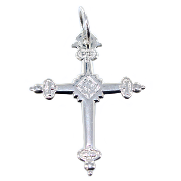 Croix Jeannette Argent 