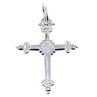 Croix Jeannette Argent 