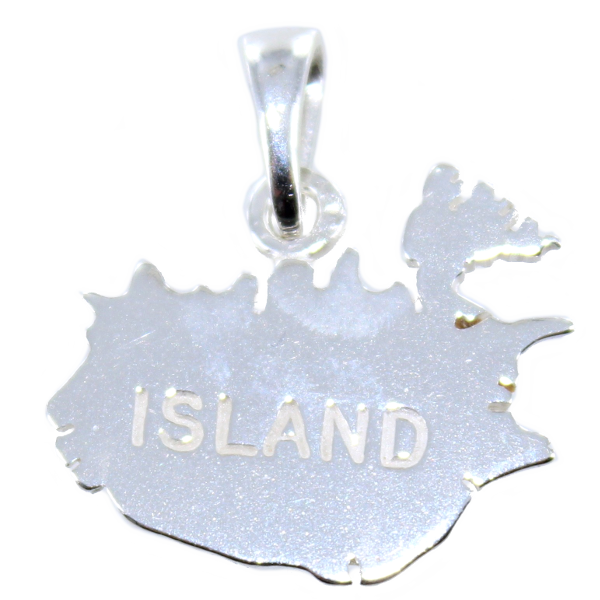 Pendentif&nbsp;Carte Islande - Taille 2 - Image&nbsp;2 