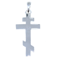 Croix orthodoxe - Taille 2 Argent 