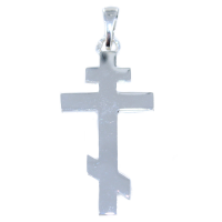 Croix orthodoxe - Taille 2 Argent 