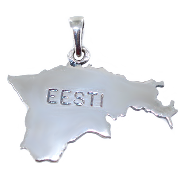 Pendentif Carte Estonie - Image 2
