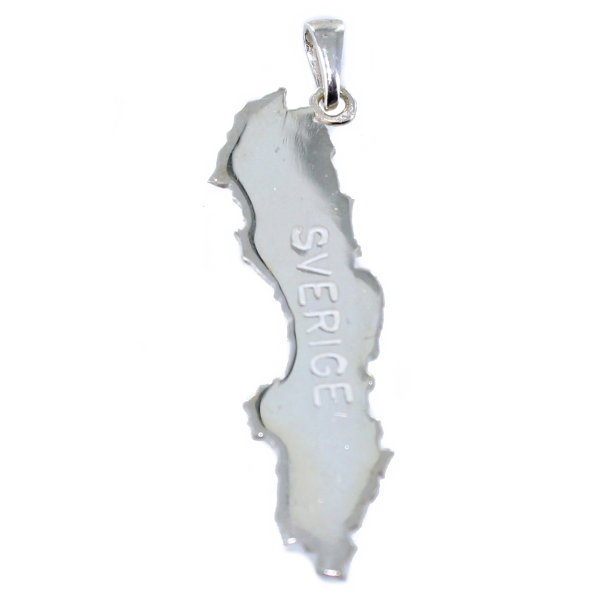 Pendentif&nbsp;Carte Suède - Taille 4 - Image&nbsp;2 