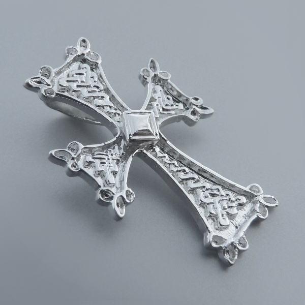 Croix arménienne Khatchkar entrelacé - Image 3 