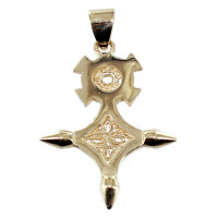 Pendentif Or Jaune Croix du sud Ténéré 