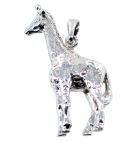 Pendentif Argent Girafe 