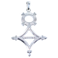 Pendentif Argent Croix du sud Touareg 