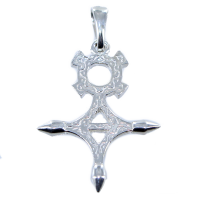 Pendentif Argent Croix du sud Tamasheq 