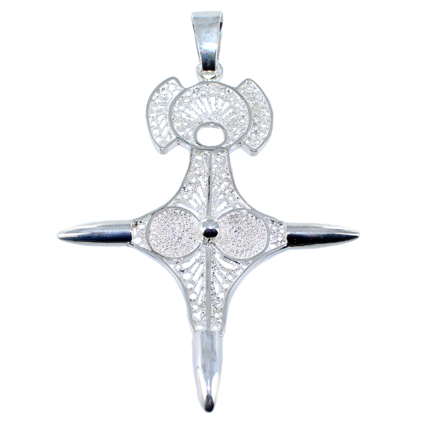 Pendentif Argent Croix du sud filigrane Ifri 