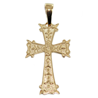 Croix arménienne Sourp Etchmiadzin Or Jaune 