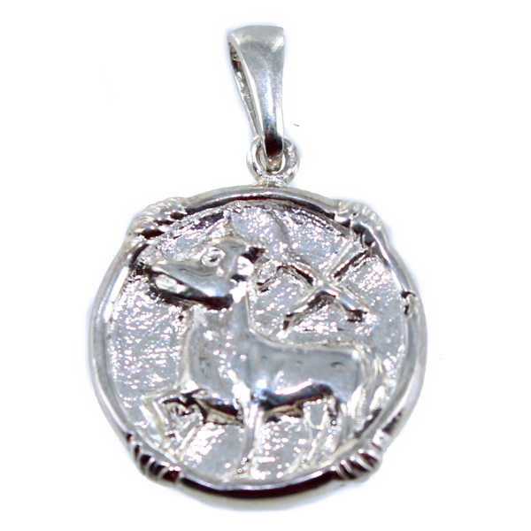 Médaille Argent Saint Agnus dei 